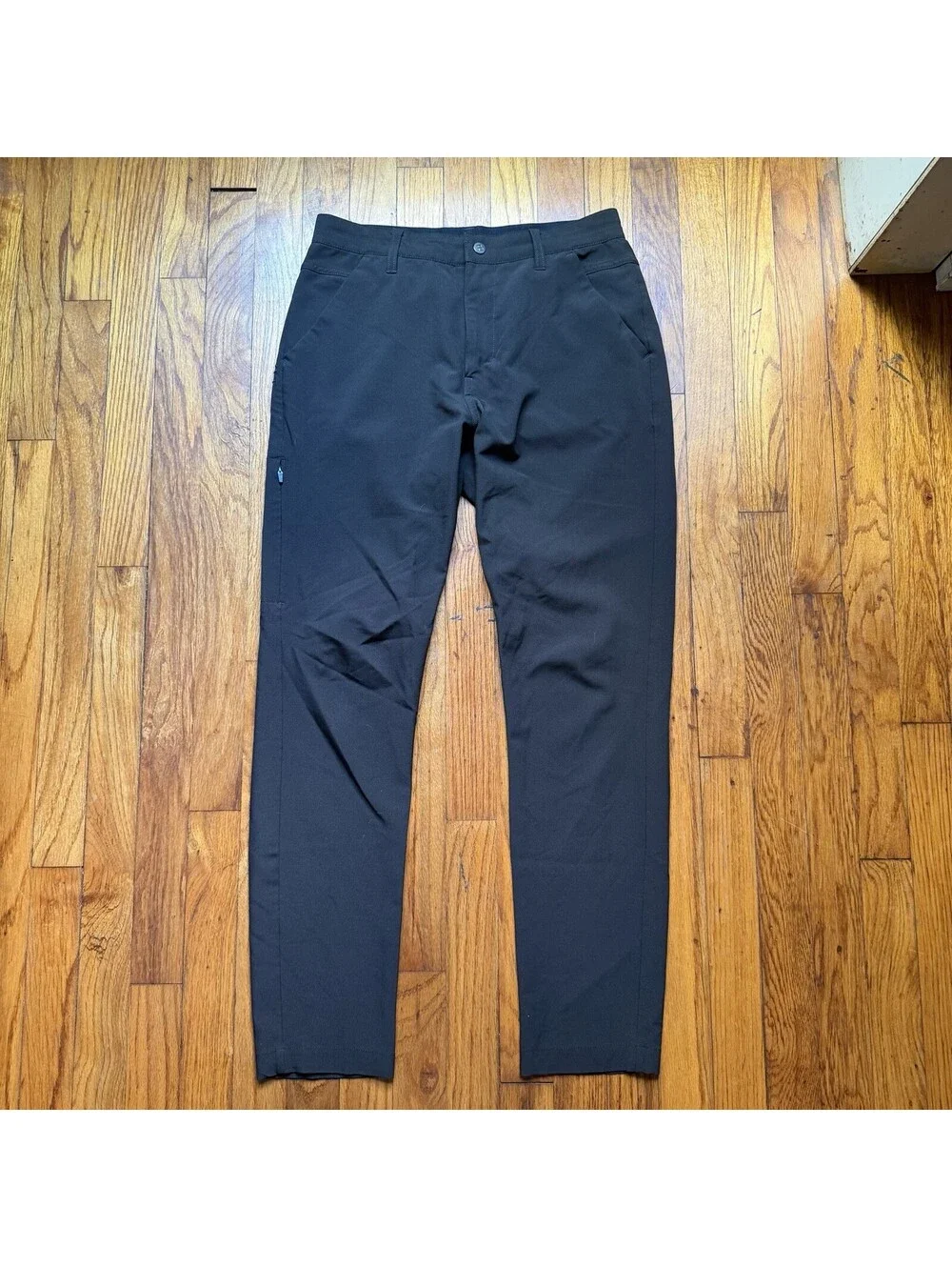 BYLT Premium Basics Kinetic Pant 2.0 Mens 31x30 Black Performance Tech Trousers